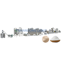 Machine à farine de maïs, tapioca et amidon modifié automatique avec pompe moteur, capacité 250-1200 kg/h, pour amidon pré-gélatinisé