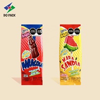 Logo personnalisé en plastique BOPP laminé rouleau de film pour barre de protéine de chocolat glace Popsicle sucette emballage
