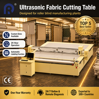 Machine de découpe automatique à ultrasons pour tissus avec fonction de scellement des bords pour la fabrication de stores zébrés et de stores à fermeture éclair