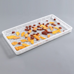 <strong>Large</strong> Capacity Vented Stackable <strong>Plastic</strong> Versatile Drying <strong>Trays</strong> for Softgel Capsule / Gummy / Seafood / Fruits / Vegetable Drying - Product Image 4