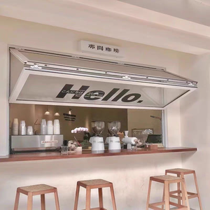 Ventanas plegables de aluminio de ancho personalizado-Soluciones de ventana de tienda comercial con recubrimiento en polvo - Product Image 3