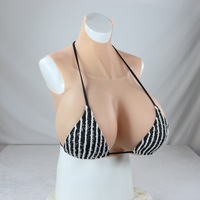 Plastron de Poitrine en Silicone Coupe Z Vente en Gros, Gros Seins Réalistes Artificiels pour Drag Queen, Transgenre, Travesti