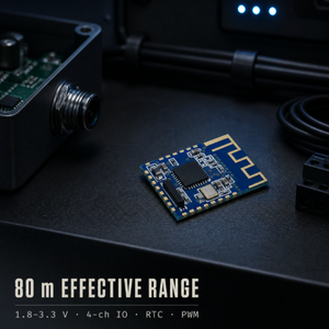 Low Power <strong>BLE</strong> 4.2 Transparent Transmission Module UART IIC Serial Wireless 8KB/s Data Rate 115200 Baud MESH RTC PWM - Product Image 1