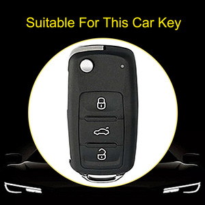 Innofit VOB1 Fournisseur de clé de voiture étui en cuir pour Volkswagen SEAT Passat Jetta Sagitar <span class=keywords><strong>Golf</strong></span> Skoda accessoires voiture - Product Image 2