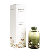 Mescente 500ml diffuseur de roseau grand Volume 4 couleurs nouvelle Collection de jardin bureau à domicile huiles essentielles désodorisant en rotin stocké