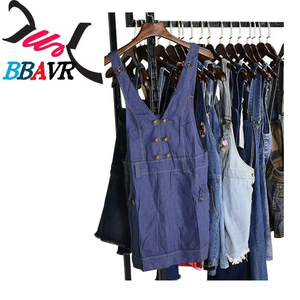 Camisas de mezclilla usadas para mujer Gracer, modelo A5-3, todas las tallas en fardos de 45 kg, para verano - Product Image 4