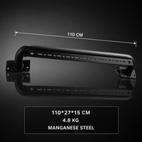 Support de barre lumineuse en U robuste pour pare-chocs avant Ford Bronco, en acier au manganèse, directement de l'usine