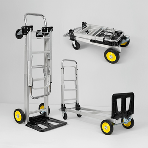 <span class=keywords><strong>Chariot</strong></span> à plateforme 3 en 1 de grande taille, 4 roues, en aluminium, pour les voyages, <span class=keywords><strong>chariot</strong></span> de manutention pour entrepôt, <span class=keywords><strong>chariot</strong></span> industriel - Product Image 1