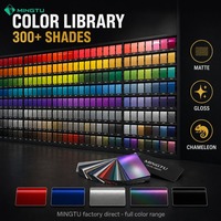Film de protection de peinture TPU OEM ODM en gros, 300 couleurs, auto-réparant, mat, brillant, satiné, 1,52x17m, film de covering automobile, directement de l'usine