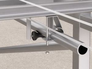 מפעל ייצור סגסוגת ערכת חממת אלומיניום תיקון אטב מוט מוט צינור עגול צינור אטב - Product Image 3