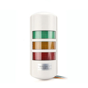 Feu de signalisation LED tricolore mural Taiyue, feu d'alarme sonore et lumineux tricolore, feu d'avertissement tricolore, 12V, 24V, 220V - Product Image 2
