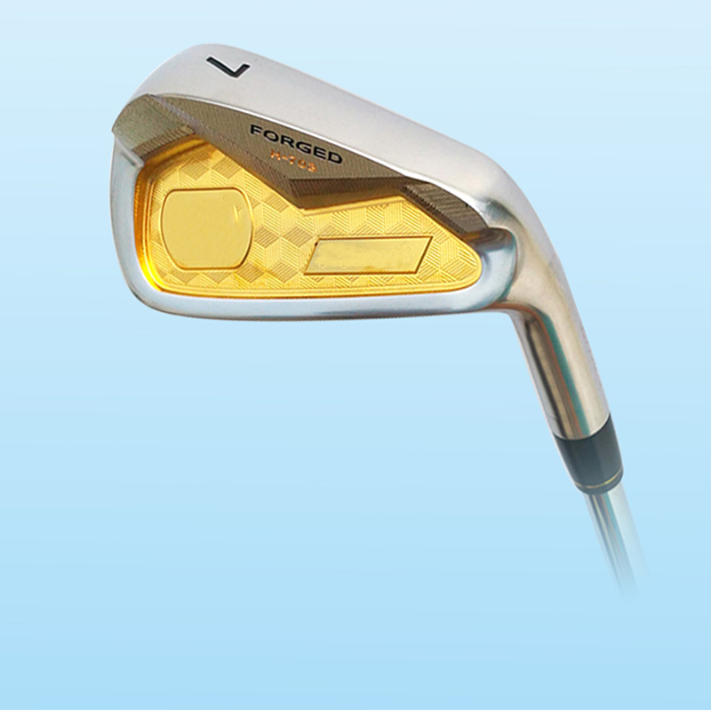 Luxury Shine Gold Color Advanced Tour Style Golf Club Set