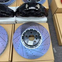 Kit d'étriers de frein avant 10 pistons et arrière 4 pistons EPB sur mesure avec disques de frein avant 420 mm et arrière 380 mm pour Audi A6 A7 A8 Q7 Q8