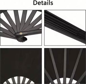 Abanicos de Baile Grandes de 13 Pulgadas para Sublimación, Abanicos Plegables Personalizables con Sonido Fuerte para Baile en Línea - Product Image 6