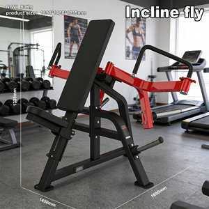 Máquina de Pectorales Inclinada con Carga de Placas para Gimnasios Comerciales, Equipo de Fitness, Máquina de Pectorales Inclinada <span class=keywords><strong>Hammer</strong></span> <span class=keywords><strong>Strength</strong></span> - Product Image 2