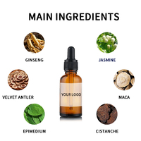 10ml Minyak Perawatan Pria Berbahan Dasar Tumbuhan, Lembut untuk Area Intim, Produk Terlaris, Kemasan Kustom Diterima