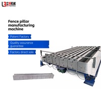 Máquina automática hidráulica para pilares de hormigón, línea de fabricación de postes de cemento, extrusora de columnas de valla pretensadas, equipo agrícola de alta resistencia