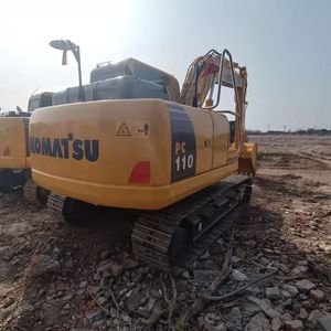 Excavatrice Komatsu PC 110 d'occasion, 11 tonnes, en bon état et à prix raisonnable, d'origine japonaise, excavatrice d'occasion - Product Image 1