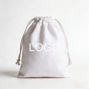Custom Gray Thicker Suede Rectangle Waterproof Gift Bags Adjustable Velvet Flannel <b>Ribbon</b> Drawstring Packaging Dust Sack Jewelry - Product Image 4