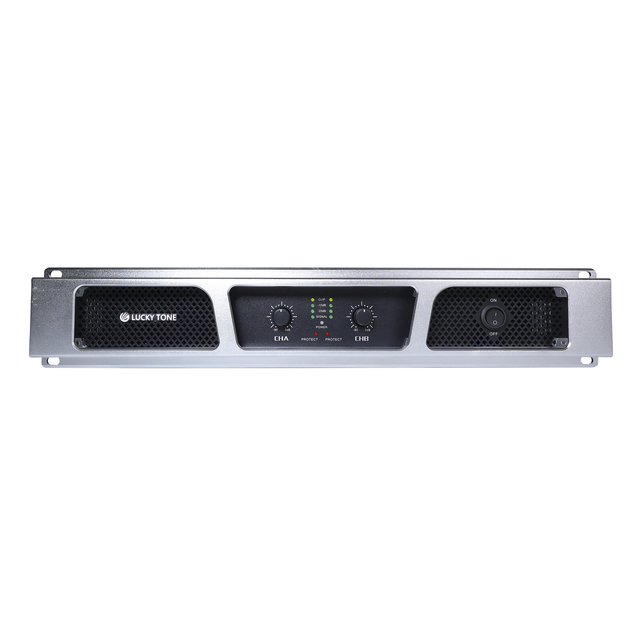 2U High Performance Professional Audio 2 Channel 850W Stereo Power Amplifier for Project Use