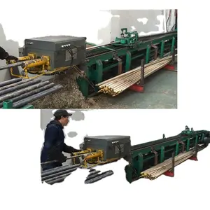 Light pulling machine for brass rod Auto copper rod peeling machine