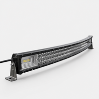Barre lumineuse LED incurvée 50 pouces 648W 12-24V Triple rangée Combo Beam IP67 Étanche pour tout-terrain Installation facile Blanc CE