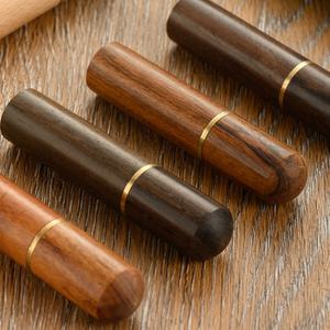 Boîte de rangement en bois portable et durable, organisateur artisanal, porte-aiguilles à coudre, <span class=keywords><strong>tube</strong></span> pour aiguilles à broder, outils de broderie, conteneur en bois - Product Image 5