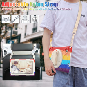 Meilleures ventes Étui pour tablette <span class=keywords><strong>Lenovo</strong></span> <span class=keywords><strong>Tab</strong></span> <span class=keywords><strong>M8</strong></span> TB-8705F 2020 en silicone et PC avec bandoulière, dragonne et béquille 8 pouces - Product Image 3