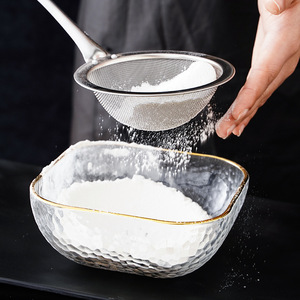 Hộ gia đình công cụ nhà bếp thép không gỉ lưới tốt Lọc Skimmer muỗng dày thép lưới lọc dầu muỗng - Product Image 2