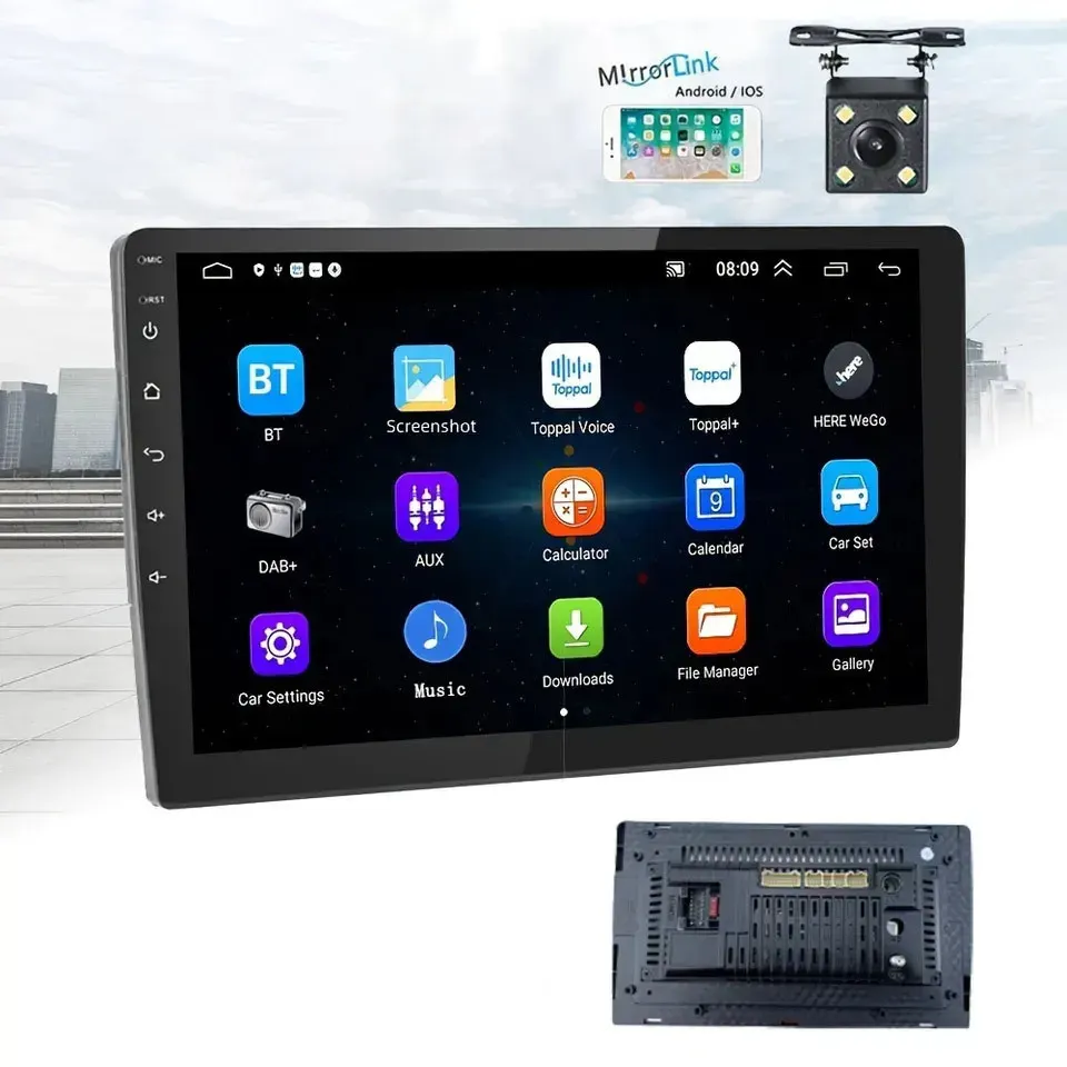 Sistema Audio multimediale per auto Touchscreen capacitivo LCD di alta qualità a basso prezzo per veicoli