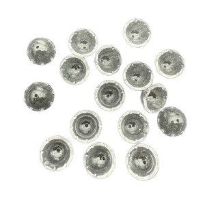 Tapas de cuentas de resina plástica translúcida de 16x23 mm con forma circular para accesorios de joyería DIY y dijes para teléfonos móviles - Product Image 4
