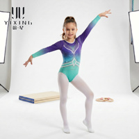 Justaucorps de gymnastique respirant pour femmes, pour la performance, la formation, la pratique du ballet et la gymnastique rythmique, faible MOQ
