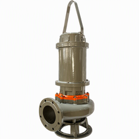 Pompe submersible WQ pour eaux usées 11 kW, 55 m de hauteur de refoulement, pompe de drainage pour eaux sales