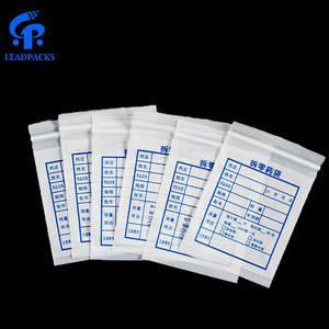 Biodégradable rescellable Fermeture À Glissière En Plastique Pilule Sacs pour la Clinique - Product Image 5