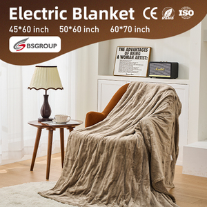 Manta Eléctrica Individual <span class=keywords><strong>de</strong></span> 110V, Manta Eléctrica Doble para <span class=keywords><strong>Cama</strong></span>, Calentador Eléctrico - Product Image 2