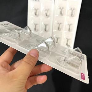 Paquete de 6 ganchos adhesivos transparentes, ganchos domésticos para uso diario, ganchos para baño, ganchos de cocina sin taladro, venta al por mayor a un yuan. - Product Image 2