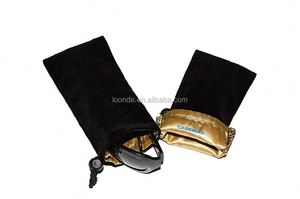 Étui de rangement pour lunettes de soleil et lunettes en velours de qualité supérieure, avec doublure en satin soyeux - Product Image 5