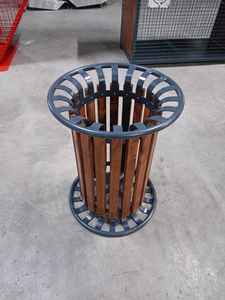 Impact Resistant Modular Design Metal Storage <b>Bucket</b> Outdoor Open Top Without <b>Lid</b> - Product Image 4