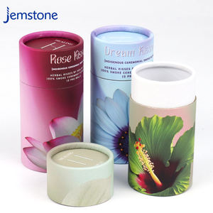 Muestras biodegradables ecológicas disponibles Empaquetado de papel Tubo de papel para té/café - Product Image 4