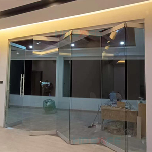 Sistema di Vetrate Panoramiche per Balconi, Porta Pieghevole <span class=keywords><strong>in</strong></span> <span class=keywords><strong>Vetro</strong></span> per Negozi, Finestra <span class=keywords><strong>in</strong></span> <span class=keywords><strong>Vetro</strong></span>, Veranda, Porta Pieghevole <span class=keywords><strong>in</strong></span> <span class=keywords><strong>Vetro</strong></span> per Giardino, Parete Divisoria <span class=keywords><strong>in</strong></span> <span class=keywords><strong>Vetro</strong></span> - Product Image 6