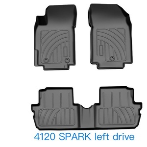 Alfombrillas Personalizadas para Auto, Alfombrillas de Goma 3D para Chevrolet SPARK 2012~2018 - Product Image 1