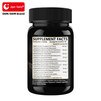 Complément Énergétique Shilajit de l'Himalaya avec Ashwagandha, Curcuma, Ginkgo Biloba, Ortie, Cordyceps et Champignons – Capsules de Shilajit