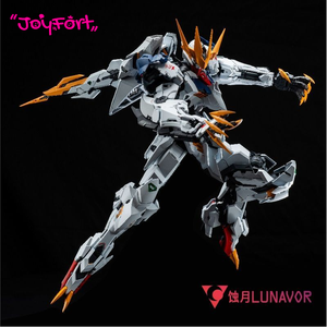 LUNAVOR Studio 1/100 Fenrir Wolf King Mech Assembly Barbatos Figurine d'action en PVC Modèle de collection Anime Jouet personnalisé Cadeau - Product Image 2