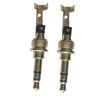 Adaptateur audio jack stéréo TRS 3 broches USB mâle plaqué or en laiton pour casque, à souder – Meilleures ventes