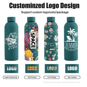 Gobelets de fête personnalisés avec logo, bouteilles d'eau roses mates en caoutchouc de 500 ml pour l'été, mignonnes, pour femmes, thermos de sport, cadeau, <span class=keywords><strong>tasse</strong></span> de voyage - Product Image 5