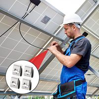 Clips de câble solaire Pv en acier inoxydable 304 Clips de fil de panneau solaire