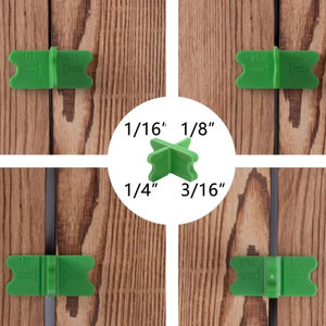 Outil d'espacement de plancher pour 4 épaisseurs (1/16 po, 1/8 po, 3/16 po, 1/4 po) pour l'alignement précis des joints de plancher et le contrôle de l'expansion - Product Image 2