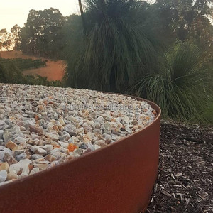 Bordure en acier Corten sur mesure pour l'aménagement paysager du jardin - Product Image 4