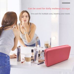 Fashionable Creative Waterproof Zipper Large Makeup Brush Pouch Travel Portable Stylish Home Decor Style Cosmetic Storage Case - Product Image 3