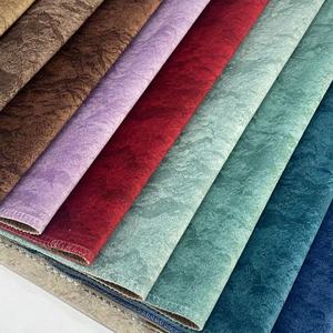Personnalisé 100% Polyester Impression Velours Tissu Impression Conception Velours Pour La Maison Déco Matériel Pour Canapé Ensemble - Product Image 2